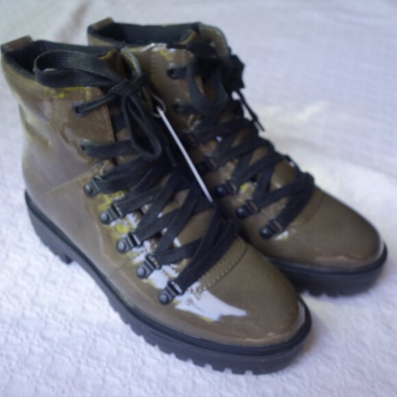 Cougar Nash Waterproof Patent Boots New! - Picture 14 of 14